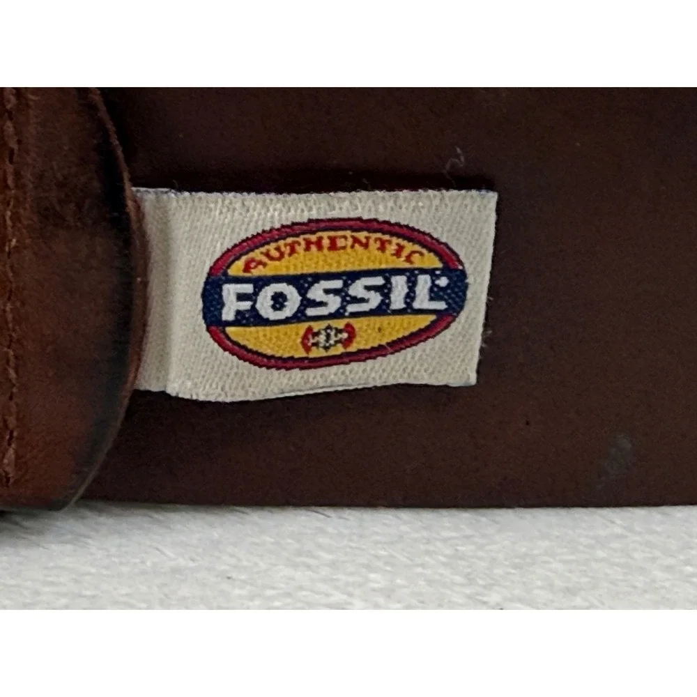 Fossil men leather